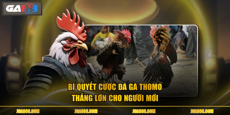 Bí quyết cược đá gà Thomo thắng lớn cho người mới