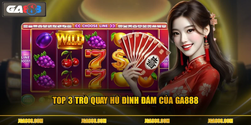 Top 3 trò quay hũ đình đám của GA888